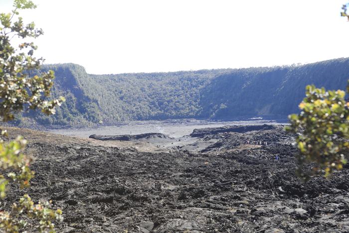 Le cratère du Kīlauea Iki